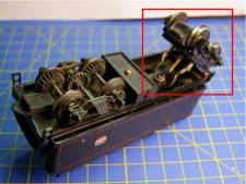 démontage du tender (documentation HoBTM)