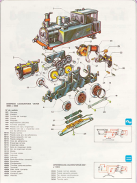 vue éclatée du modèle 