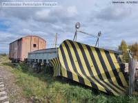 un chasse-neige "Langeac" préservé - photo provenant du site Patrimoire-Ferroviaire-Français