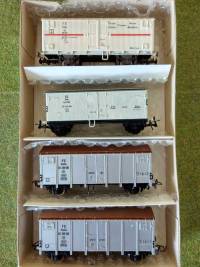 wagons frigorifiques italiens de fabrication Rivarossi, TTM, Fleischmann