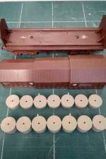 wagon démonté, modification des coils wagon démonté, modification des coils