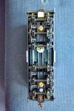 tender pratiquement terminé : caisse, châssis, lest, bogies, attelages tender pratiquement terminé : caisse, châssis, lest, bogies, attelages