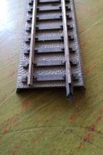 voie avec ballast en plastique sans rail central voie avec ballast en plastique sans rail central