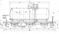 diagramme d'un wagon-citerne pour le transport de soude à 3 essieux (construction De Dietrich), provenant d'un forum Loco-Revue diagramme d'un wagon-citerne pour le transport de soude à 3 essieux (construction De Dietrich), provenant d'un forum Loco-Revue