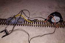 bogie remotorisé et câblage en place bogie remotorisé et câblage en place