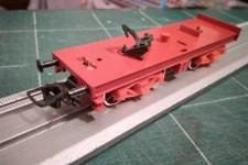 châssis du tender avec nouvel attelage à boucle châssis du tender avec nouvel attelage à boucle