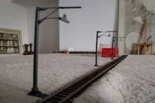 enfilade de supports de caténaire de style français enfilade de supports de caténaire de style français