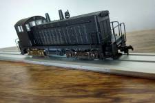 locomotive repeinte, prête pour la pose des décalcomanies locomotive repeinte, prête pour la pose des décalcomanies