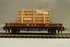 wagon terminé, chargé, après ajustements wagon terminé, chargé, après ajustements