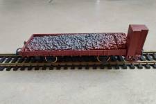 chargement peint (deuxième couche), wagon terminé chargement peint (deuxième couche), wagon terminé