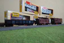 cabooses AT&SF Athearn et Trains-Miniature cabooses AT&SF Athearn et Trains-Miniature
