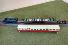 châssis avec aménagement intérieur, bogies Mehano et caisse châssis avec aménagement intérieur, bogies Mehano et caisse