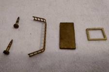 pièces en vue de la confection d'une passerelle avec rambarde pièces en vue de la confection d'une passerelle avec rambarde