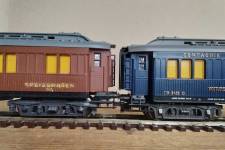 comparaison des bogies entre deux voitures-restaurants teck Liliput comparaison des bogies entre deux voitures-restaurants teck Liliput