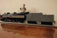 essai d'accouplement de la locomotive avec un tender tout métal de MDC Roundhouse essai d'accouplement de la locomotive avec un tender tout métal de MDC Roundhouse