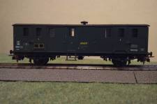 modèle d'origine : ancien fourgon ferry de la Compagnie du Nord, immatriculation SNCF UIC modèle d'origine : ancien fourgon ferry de la Compagnie du Nord, immatriculation SNCF UIC