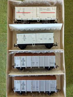 wagons frigorifiques italiens de fabrication Rivarossi, TTM, Fleischmann wagons frigorifiques italiens de fabrication Rivarossi, TTM, Fleischmann